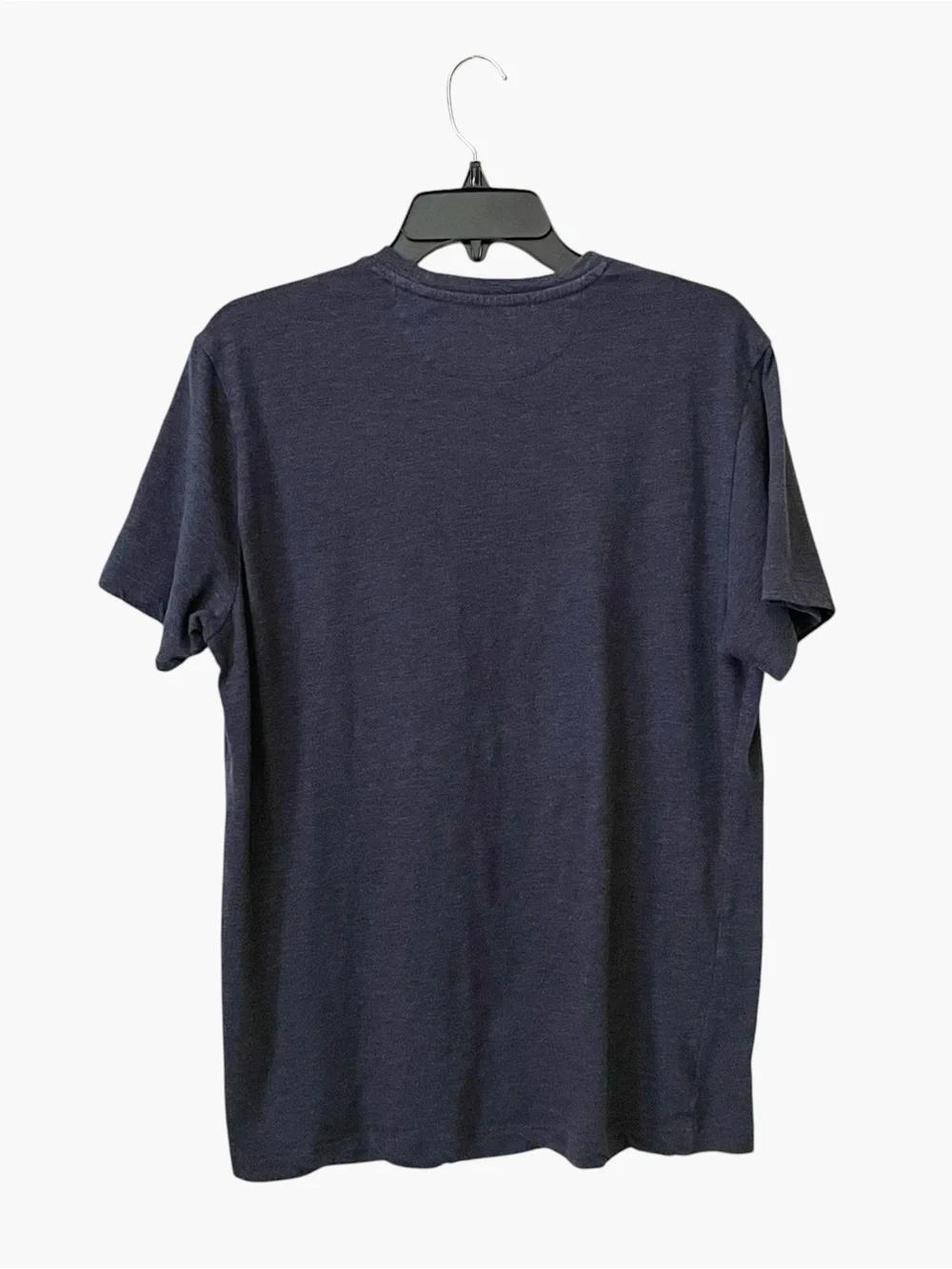 Banana Republic Crewneck Pocket Tee Men's Size M Blue Cotton Easy Care Casual